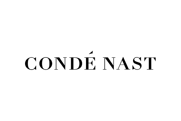 The Condé Nast logo in black serif font on a white background.