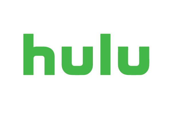 The Hulu logo in green text on a white background.