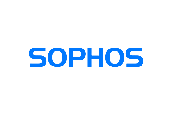 Sophos blue text logo on a white background.