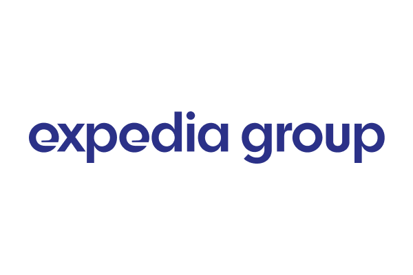 "Expedia Group logo in dark blue lowercase text."