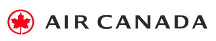 The logo of Air Canada, featuring a red maple leaf inside a circle and the words 'AIR CANADA' in bold, black letters.