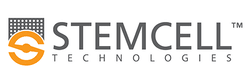 "STEMCELL Technologies logo with an orange circular design and grid pattern."