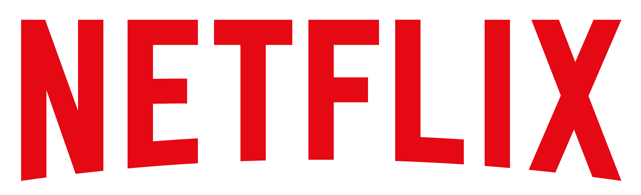 The Netflix logo in bold red letters on a transparent background.