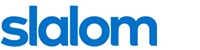 Slalom logo in blue text on a white background.