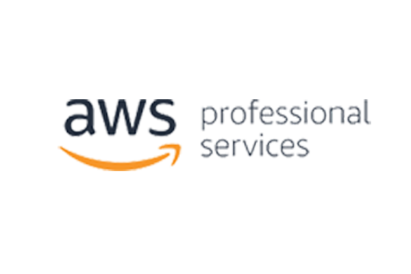 AWS Professional Services logo with the orange curved arrow under "AWS."