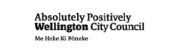 "Absolutely Positively Wellington City Council logo with the Māori phrase 'Me Heke Ki Pōneke' below."