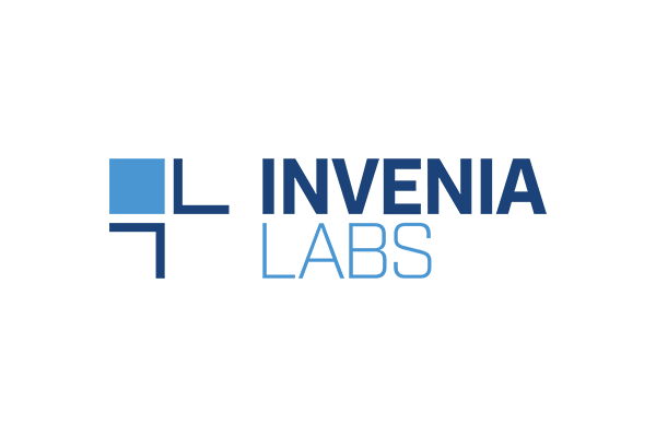 The blue Invenia Labs logo displayed on a white background, with a resolution of 600x400 pixels.