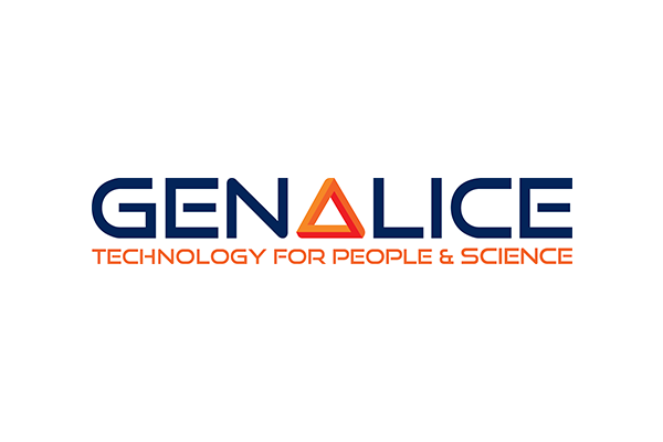 GENALICE company logo with the tagline 'Technology for People & Science' on a white background.
