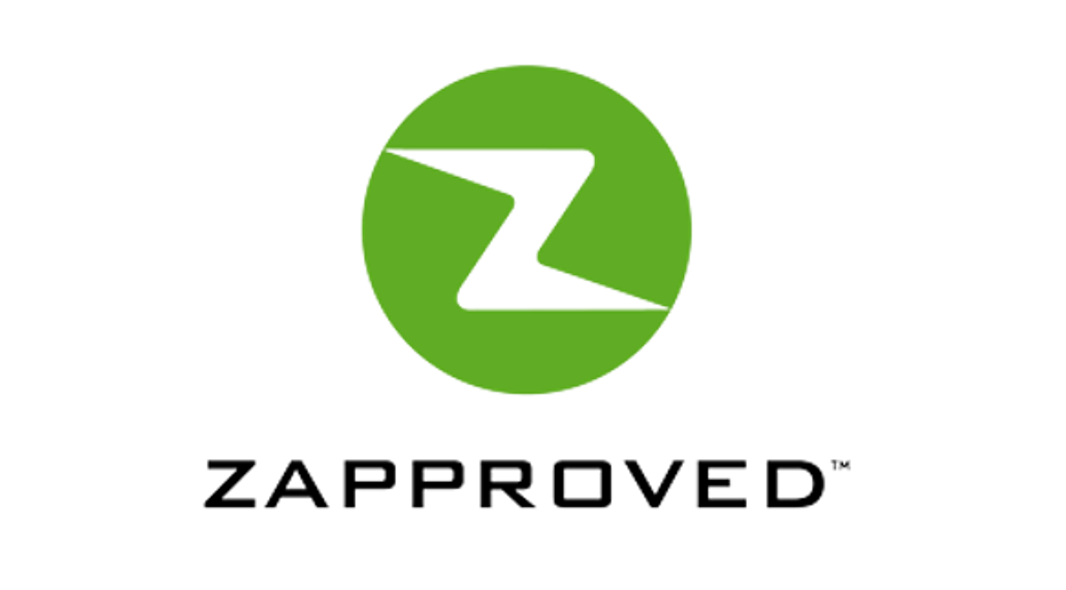 Zapproved company logo featuring a stylized 'Z' within a green circle, used for a case study.