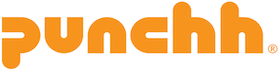 The Punchh logo in orange text on a transparent background.