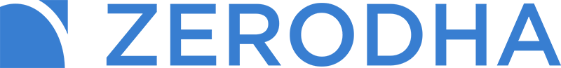 Zerodha blue transparent logo on a clear background.