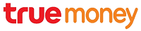 The logo of TrueMoney, displaying the brand name in red and orange text on a white background.