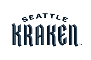 Logo for the Seattle Kraken professional ice hockey team, displaying the word 'Kraken' in a stylized font.