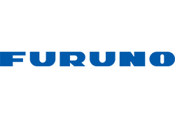 Furuno blue horizontal logo on a white background