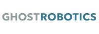 The logo for Ghost Robotics, featuring the company name in stylized text.