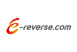 The logo of e-reverse.com featuring a stylized 'e' with an arrow and the website name in gray text.