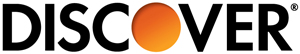 The Discover logo featuring the word 'DISCOVER' in bold black letters with an orange circle as the letter 'O'.