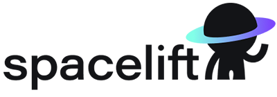 Speechify logo with stylized text and gradient accent.