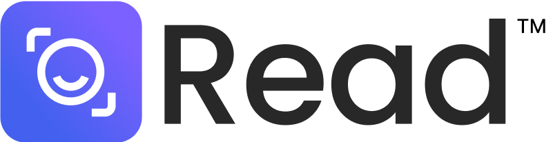Logo of Read AI, featuring a stylized icon and the word 'Read' in modern text.