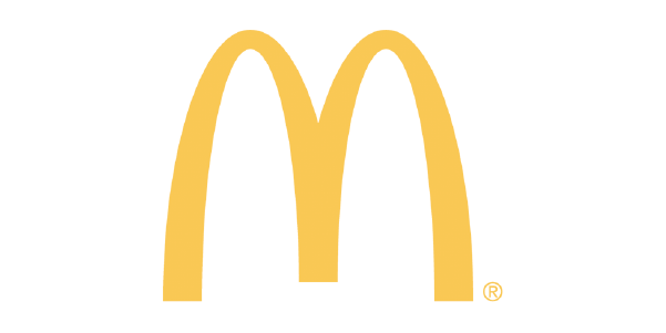 The McDonald's Golden Arches logo, a stylized yellow 'M' on a white background.