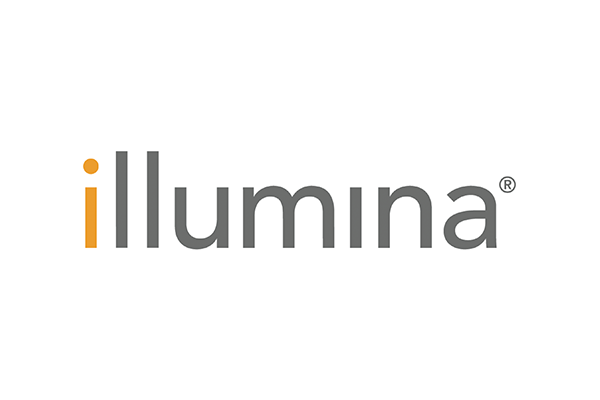The Illumina company logo displayed in gray and orange text on a white background.