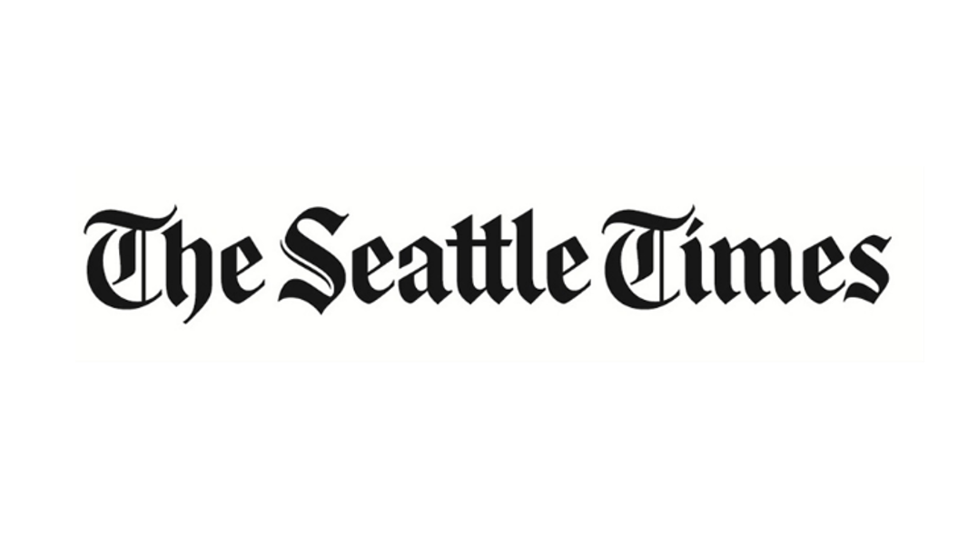 The Seattle Times logo with black text on a white background.