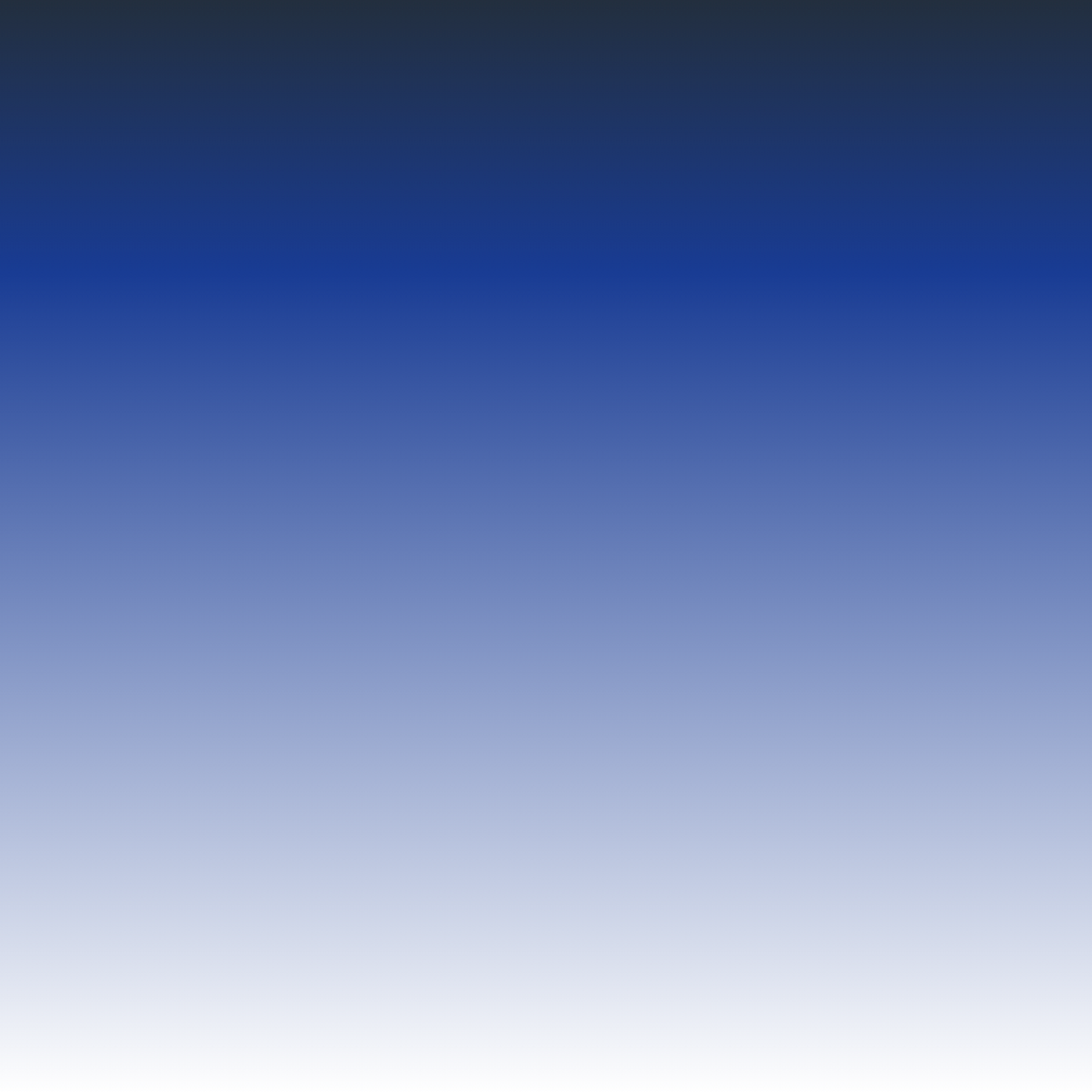 A background image featuring a vertical gradient transitioning from dark blue at the top to white at the bottom.