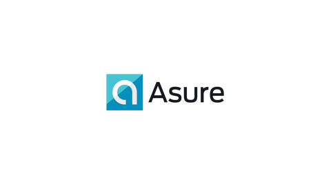 Asure company logo on a white background.