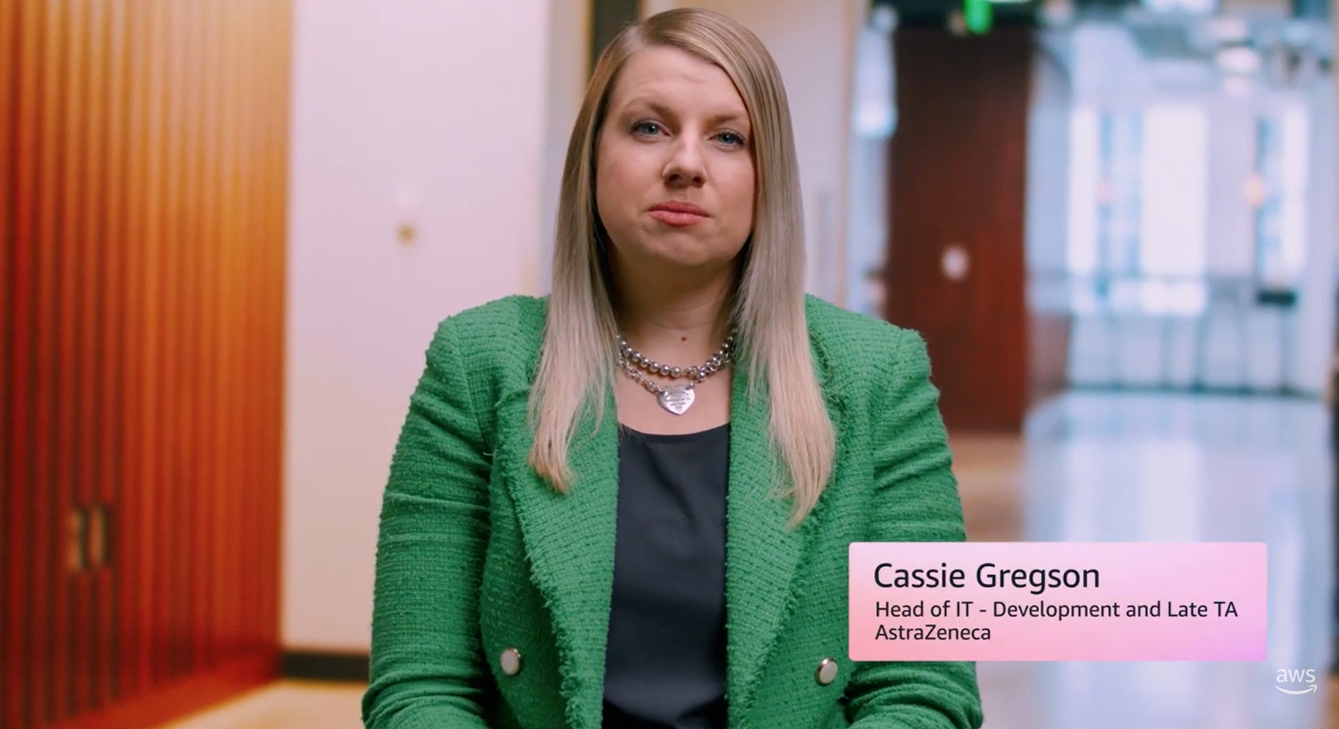 Thumbnail for AstraZeneca video on AWS Innovator Hub