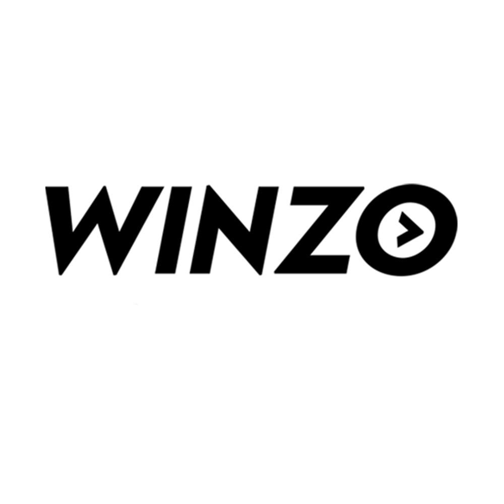 WinZO Games logo with black text on a transparent background.