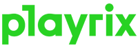 Playrix company green logo on transparent background