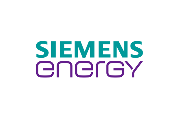 Logo of Siemens Energy with the word 'SIEMENS' in teal and 'energy' in purple on a white background.