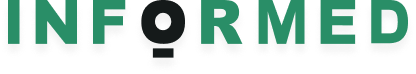 Informed IQ logo in green with a stylized lightbulb design within the letter 'O'.