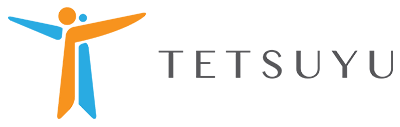 Tetsuyu company logo with a stylized icon and text.