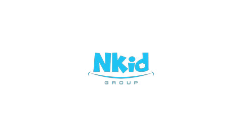 The logo of NKid Group featuring stylized blue text on a white background.