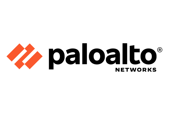 The logo of Palo Alto Networks, featuring a modern orange icon and black text. Used to represent Palo Alto Networks in solution case studies and related assets.