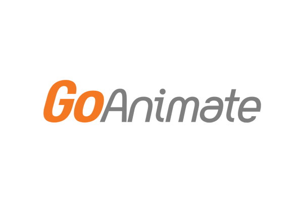 GoAnimate company logo featuring stylized orange and gray text.