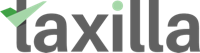 The Taxilla logo with a green checkmark and dot above the letter 'x' in the word 'taxilla'.