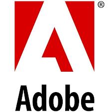 The Adobe company logo consisting of a stylized red 'A' and the word 'Adobe' below it.
