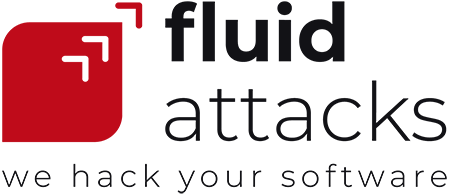The logo of Fluid Truck, featuring a stylized red and black design with the company name.