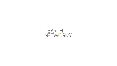 Earth Networks logo centered on a white background.