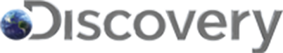 The Discovery logo featuring the word 'Discovery' with a globe icon representing the letter 'D'.