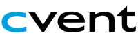 The logo for Cvent, featuring the company name in stylized blue and black text.