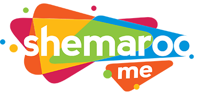 Shemaroo logo featuring colorful geometric shapes with the text 'shemaroo me' in white.