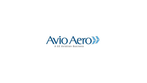 Logo of Avio Aero, a GE Aviation Business, displayed on a white background.
