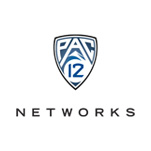 PAC-12 Networks logo featuring a shield design.