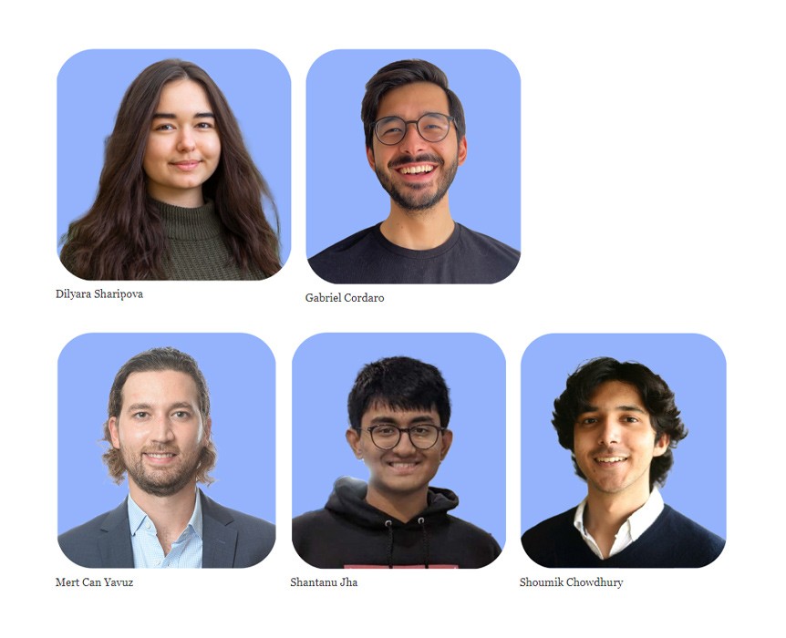 Headshots of the Boston Quantum team members