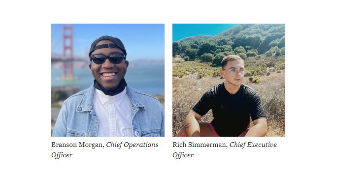 Portraits of the Ceres Plant Protein Cereal co-founders