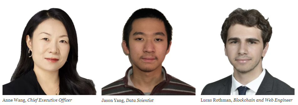 Headshot collage of the CryptoClear co-founders