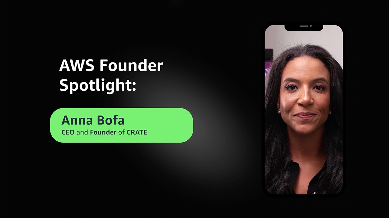 Anna Bofa, Crate founder and CEO